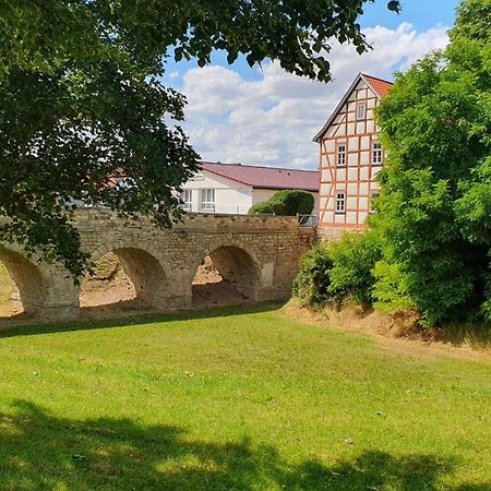 Ferienwohnungen An Der Schlossruine Herbsleben Dış mekan fotoğraf