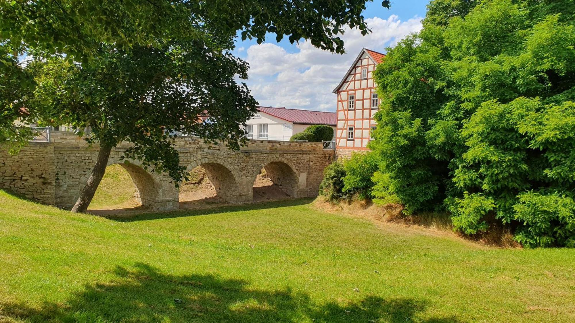 Ferienwohnungen An Der Schlossruine Herbsleben Dış mekan fotoğraf